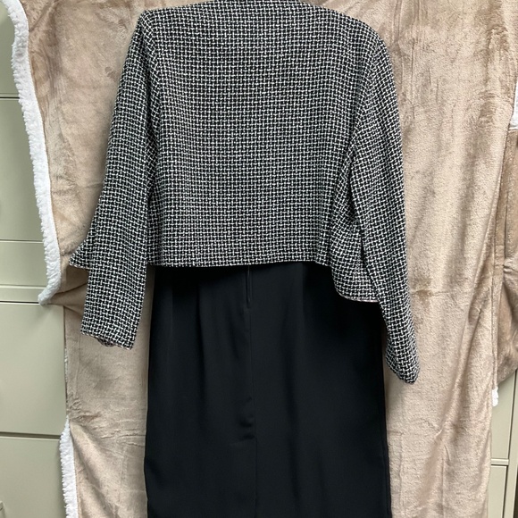 Sag Harbor Dress with Jacket Size 12 - Picture 3 of 11